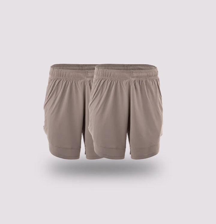 2 Pack Workout Gym Shorts