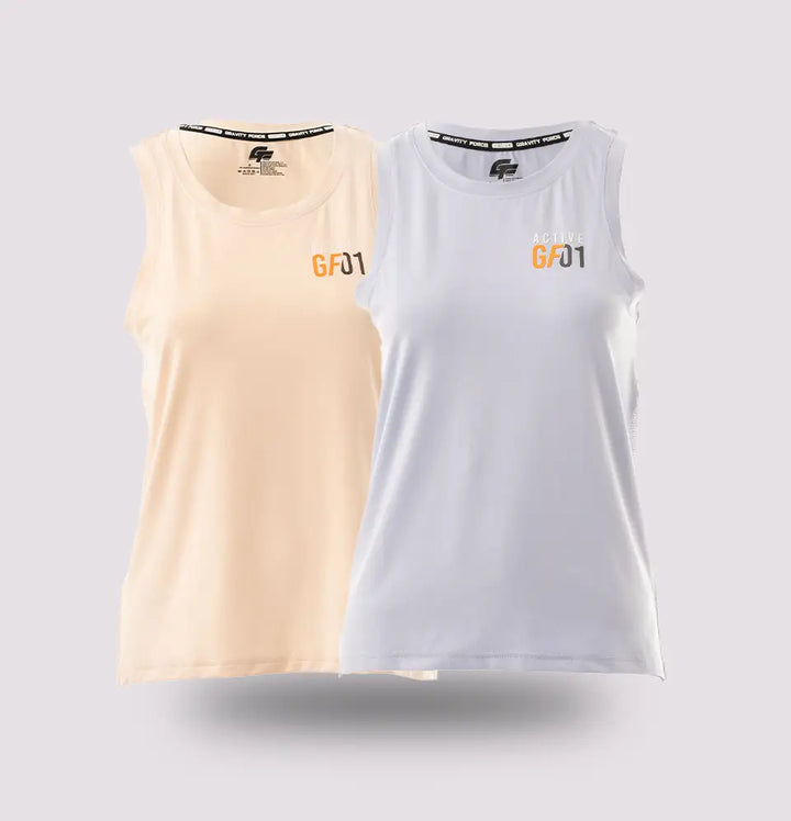 Breezy Sleeveless Tee Combo